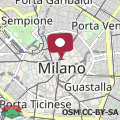 Map Milano centrale - Duomo vip suite