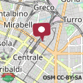 Mappa Milano Centrale - Parking nearby and Free Wifi