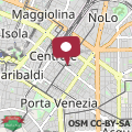 Mapa Milano Centrale Geo Comfort