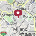 Mapa Milano centro - Heart of BRERA