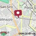 Map Milano city life