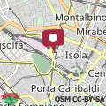Mappa Milano Isola - Quiet Spot