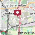 Map Milano Lambrate Charming Suite vicino a Aeroporto Linate Metro4 e Ospedale San Raffaele