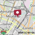 Map Milano Lights