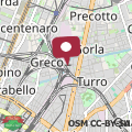 Map Milano Martesana appartaments