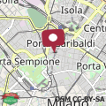 Mappa Milano Moscova Apartment