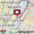 Mapa Milano my Central apartament