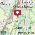 Map Milano Navigli Flat Chiesa Rossa 4 Pax Wi-Fi