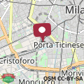 Mapa Milano Navigli Maria Flat