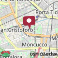 Map Milano Naviglio Grande Appartamento zona Tortona