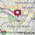 Map [Milano Porta Garibaldi-Isola] Green Suite