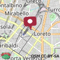 Mappa [Milano - Stazione Centrale] Comfort Green Loft