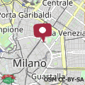 Mapa Milano Suites
