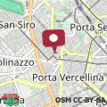 Map MILANO URBAN FLATS Suite Sanzio - Vicino a Duomo, Stadio e Fiera