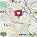 Map Milanofierapartments Colonna