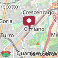 Map Milky House Milan