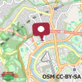Map Milvio Bridge - Olympic Stadium, Farnesina, A-C
