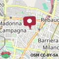 Map Mimosa House Torino