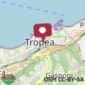 Mappa Mini Appartamento Tropea centro "Triangolo al Tondo" vista mare