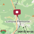 Map MiniChalet studio a Limone Piemonte