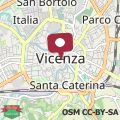 Mapa MINI CONTRA' DEI SERVI - VICENZA