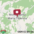 Mappa Mini Habitat Monte Santa Maria