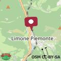 Map MiniChalet studio a Limone Piemonte