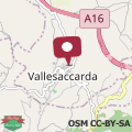 Mappa Minicuccio Hotel Ristorante VALLESACCARDA