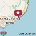 Map Miramare palazzo Tamborino