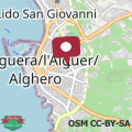 Mappa Mistral's House Alghero