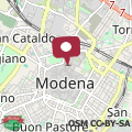 Mappa Modena Charme Belle Arti