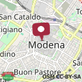 Map Modena Charme Sant'Eufemia