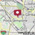 Mappa Modern and cosy apt Arco della Pace