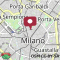 Map Modern Apartment 4 Bedrooms Milano