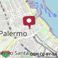 Mappa Modern apartment center Palermo