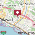 Map Modern apartment in Chiavari of 100 m² with terrace