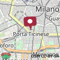 Mapa Modern Apartment Navigli