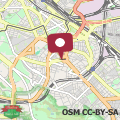 Karte Modern apartment with Private Balcony Near Colosseum