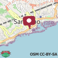 Mapa Modern apartment with sea view in Sanremo - 40 m²