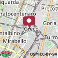 Mappa Modern Flat Centrale-Bicocca-Niguarda