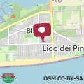 Map Modern residence in the heart of Bibione Spiaggia