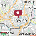 Mapa Moderno appartamento in centro a Treviso - vista fiume