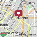 Map Moderno appartamento tra Stazione Centrale e Loreto