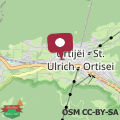 Mappa Molignon - Ortisei - Val Gardena