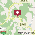 Mapa Molino dei Ciliegi Splendida villa in Umbria