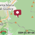 Map Molino Giusti Farmhouse