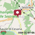 Map MonChaletSestriere