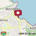 Mappa Mondello Beach - Rooms By The Sea