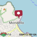 Map Mondello Glam Hotel & Terrace