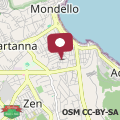 Mappa Mondello La Piazzetta Apartment